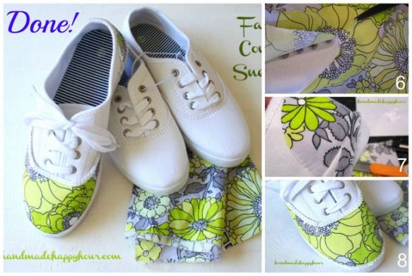 Fabric-Covered-Sneakers-with-Mod-Podge1
